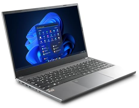 Notebook CSL R'Evolve C15 5500U Windows 11 Home - Ultra-Slim Laptop, 15,6 Zoll Display FHD 1920x1080 IPS, AMD Ryzen 5 5500U CPU 6x2100 MHz, 500 GB M.2 SSD, 64 GB DDR4-RAM, USB 3.2, BT 5.2, AX WLAN