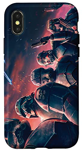Hülle für iPhone X/XS Star Wars The Bad Batch Series Elite Clones Poster