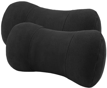 NBVGFGDF 2 Stück Auto-nackenkissen, für Mercedes Benz V-Class V220d V250d V300d Auto Nackenkissen Kopfstütze, Auto Memory Foam Kopfstütze Mit Verstellbaren Trägern,A