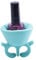 3PCS Silicone Nail Polish Bottle Holder, Nail Polish Holder Ring, Fingernail Polishing Tool, Manicure and Pedicure Accessories(Blue &yellow&purple)
