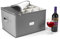 Sorbus Stemware Storage Cases (Quilted) Wine Glass Storage Box Case with Dividers and Handle - China Storage Containers Holds 12 Crystal Glassware, Red White Wine Glasses, Champagne Flutes, Goblets