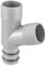 Qrity 1 Pezzi Connettore per Tubo di Scarico Della Cucina, Connettore per Tubo di Scarico del Lavandino, Connettori per Tubi a Y, per Lavandino