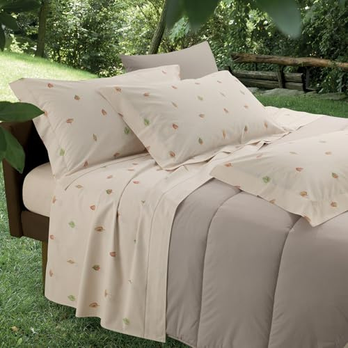 Gabel Bettwäsche-Set für Doppelbett Naturae Limited Edition Sorgente