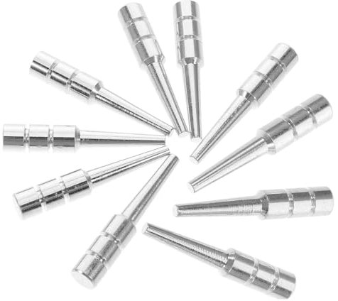 VICASKY 10stücke Metall Cribbage Stifte Kleine Scoring Stifte Für Innenbereich Tragbares Scoring Zubehör Für Kartenspiele Cribbage Aus Metall Für Spielbretter