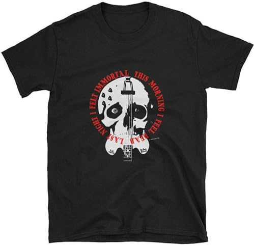 BHPLXJQMV Axe Victim - Be-Bop Deluxe - Limited Edition Black Tribute T-Shirt