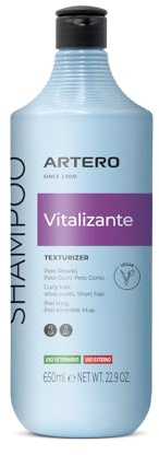 Artero Vitalisierendes Shampoo für Hunde und Katzen, die Volumen benötigen, für empfindliche Haut oder häufiges Waschen, enthält natürliche Inhaltsstoffe, ideal für Pudel oder Terrier, 650 ml