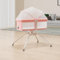 HUOLE Berceau Bébé 3 en 1, Lit Cododo Portable avec Mode Berceau, Matelas Amovible, Hauteur Réglable,94 * 70 * 80cm (Rose)