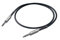 PROEL BULK100LU3 - Cavo per strumenti con connettori Jack Mono 6.3 mm a Jack Mono 6.3 mm da 3mt., Nero
