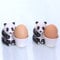 Le coquetier -un kit de deux pieces -design les ours du Panda