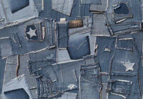 Jeans Photographic Wallpaper