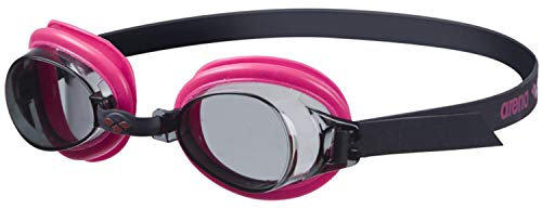 ARENA Bubble 3 Junior Occhialini, Bimbi, Nero (Black-Smoke-Fuchsia), Taglia Unica