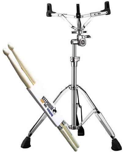 Pearl S 1030l Support pour caisse claire Caisse claire Support + 1 paire de baguettes keepdrum gratuit.