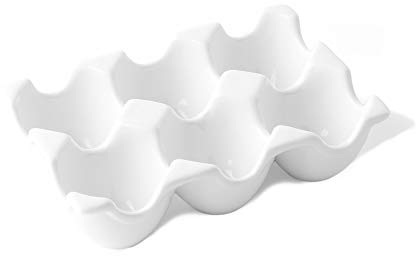 Porzellan Dekoschale 15 cm ''6er Eierkarton''