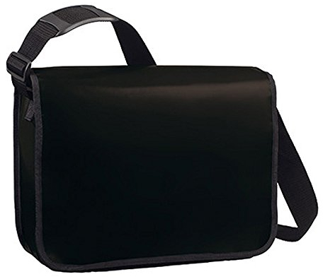 Halfar TASCHE UMHAENGETASCHE FREIZEITTASCHE SCHULTERTASCHE BAG LORRYBAG® ECO, Farbe-:schwarzmatt
