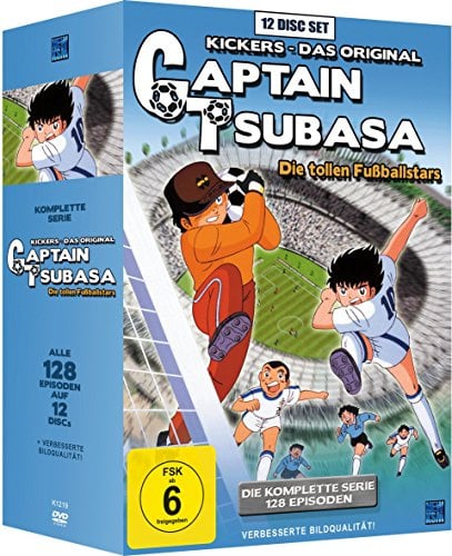 Captain Tsubasa: Die tollen Fußballstars - Die komplette Serie [12 DVDs]