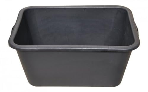 Lot de 3 bacs à mortier Noir 90 l