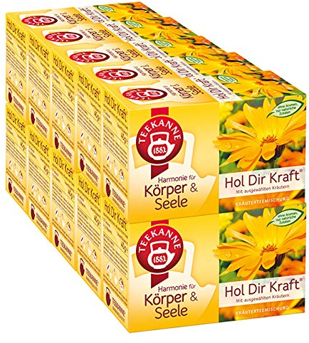 Teekanne Harmonie f?r K?rper & Seele Hol dir Kraft 10er Pack