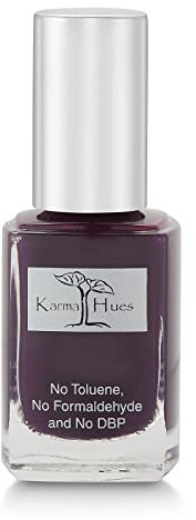 Esmalte de uñas natural orgánico Karma, pintura de uñas no tóxica, vegana y sin crueldad (BOWERY AFTER DARK)