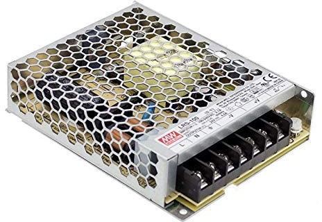 KingLed – MeanWell Fuente de alimentación Meanwell Modelo LRS-100-24 100W 24V Transformador Switching Mean Well NO resistente al agua IP20 para Tiras LED – cód.1985