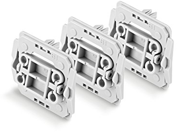 Bosch Smart Home 3tlg. Unterputz Adapter Set (für Berker (B1) Schalter), Verwendung für Bosch Smart Home Lichtsteuerung und Rolladensteuerung