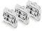 Bosch Smart Home 3tlg. Unterputz Adapter Set (für Berker (B1) Schalter), Verwendung für Bosch Smart Home Lichtsteuerung und Rolladensteuerung