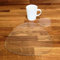 Super Cool Creations Pebble Placemat And Coaster Set, Clear - 6 Placemats and 6 Coaster - Standard