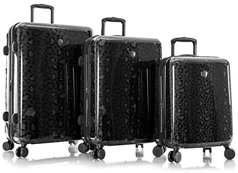 Heys Black Leopard - 4-Rollen-Trolley Set 3tlg. L/M/S