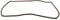 sparefixd Top Oven Door Seal Gasket to Fit Smeg Cooker 754131137
