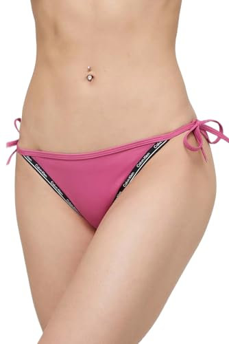 Calvin Klein Bas De Bikini Femme Liens Latéraux Sport, Rose (Pale Fuchsia), L