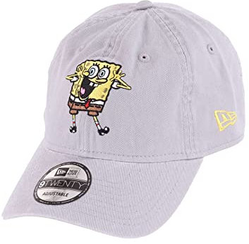 New Era Spongebob Squarepants Spongebob Gray 9Twenty Unstructured Strapback Cap - One-Size