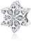 Weihnachten Schmuck Geschenk,925 Sterling Silber Schneeflocken Charms für Pandora Armbänder