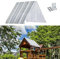condinggen Schaukel-Set-Ersatzplane, 228 x 109 cm Plane, Baldachin-Schatten-Ersatz, wasserdicht und Sonnenschutz Replacement Canopy Top For Canopy Tent Swing Set Shade228 x 109cm Streifen One size