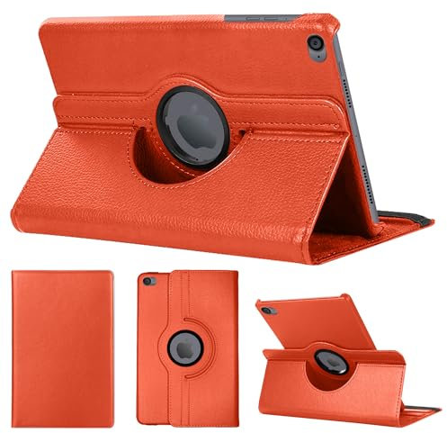 SWEIMEN Étui Rotatif pour iPad Air Tablette Housse de Protection avec Réveil Automatique Rotation Coque pour iPad Air, iPad Air 2, iPad (2017), iPad (2018)