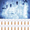 kolpop 18 Stück Flaschenlicht Batterie, Flaschen Lichterkette 2M 20LED Glas Korken Licht Lichterkette mit Batterie für außen/innen Deko Flaschenlichter DIY, Party, Hochzeit, Weihnachten-Kaltweiß
