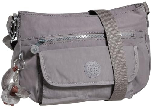 Kipling Syro Crossbody, Cool Grey Tonal