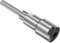 CoCud Router Collet Extension Rod Converter Adapter, 6.35mm to 8mm 1/4 Shank, Milling Rod Chuck Extender Bits - (Applications: for Wood Milling)