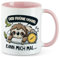 Huuraa Motivtasse Der frühe Vogel kann mich mal Faultier Geschenk 330ml Rosa Der frühe Vogel kann mich mal Souvenir