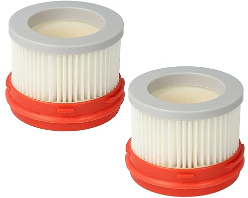 vhbw Set de 2x filtres d'aspirateur compatible avec Dreame V11 SE, V10 VVN3 9.6/14.2 aspirateur à batterie - Filtre principal avec mousse intérieure