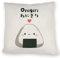speecheese Onigiri Sushi Kissen Kawaii Sushi Kissen für Manga Fans Japanische Liebe ideal für alle die Japan und Onigiri lieben