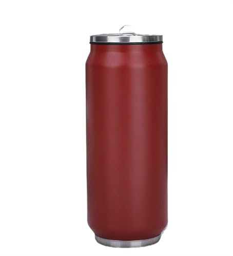 JINSHENGXINA Creative Coke può Vacuum Cup Tazza in Acciaio Inossidabile 304 Sottovuoto A Doppio Strato può Accompagnare La Tazza d'Acqua All'aperto(A,500)