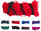 NETPROSHOP XL Heunetz Extra Groß Länge ca 1,30 x 1,00 Meter, Maschen ca. 5x6 cm Farbwahl, Farbe:Rot