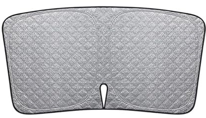 LHOUCHONS Parasol para Parabrisas De Coche,para Renault Captur,Visera Solar Interior Plegable,Protector De Visera Solar,D/1Front