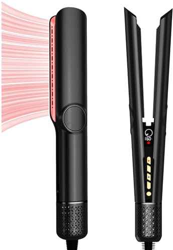 Plancha de pelo de iones de aire, mojado y seco, plancha de aire para peinado, UMIGA Profesional Airstyler Secador de pelo, 80 ℃-160 ℃ para todo tipo de cabello