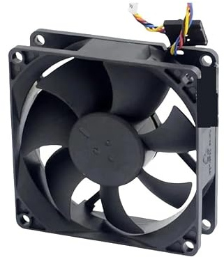 YUNHUOZ per 8025 80 cm mm PVA080G12H-P01 12 V 0,6 A 4 Fili per 775 CPU Ventola di Raffreddamento Inverter radiatore DC