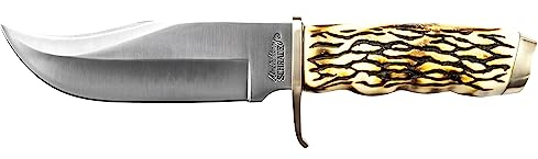 Uncle Henry's Hunter, Staglon, Plain, Leather Sheath