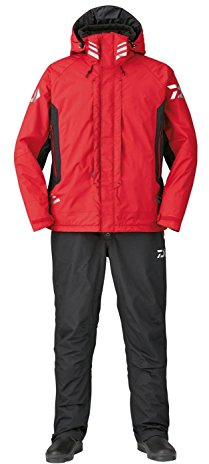 Daiwa RAINMAX® Hyper-Winteranzug DW-3407 Thermoanzug Rot XL für Outdoor Enthusiasten ab 18 Jahren