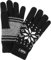normani Strick Fingerhandschuhe mit Thinsulatefütterung Winterhandschuhe Farbe Norweger/Schwarz Größe M
