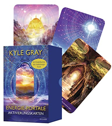 Energie-Portale Aktivierungskarten: 44 Orakelkarten mit Anleitungsbuch - Verbindung zu universellen Kraftorten mit Chakras und himmlischen Wesen aufbauen