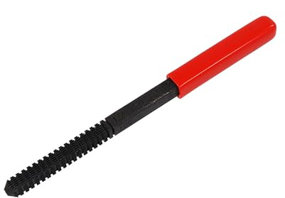 Neilsen CT1014 220mm Double-Ended Thread Restoring File with Reversible Vinyl Grip – Metric Pitches 0.75 to 3mm, Ideal for Right and Left-Hand Threads