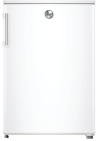 Hoover Under Counter Freezer, 85L Total Capacity, E Class, Static Frost-Free System, Reversible Door, External Handle, 4 Drawers, White, 54.5x55x85 cm – HOUQS 58EWHK